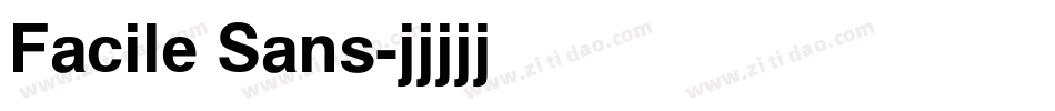 Facile Sans字体转换